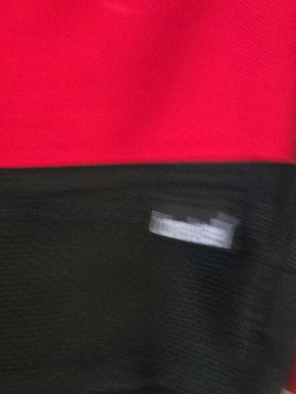 Travelwell Red and Black Fanny Pack with Front Mesh Pocket, New